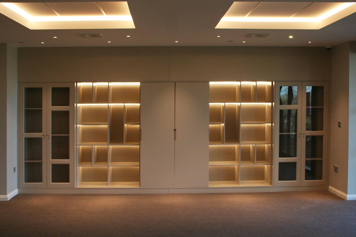 Lounge Storage Wall